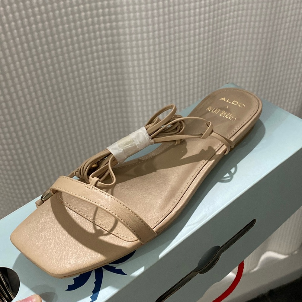 ALDO Beige Strappy Sandals